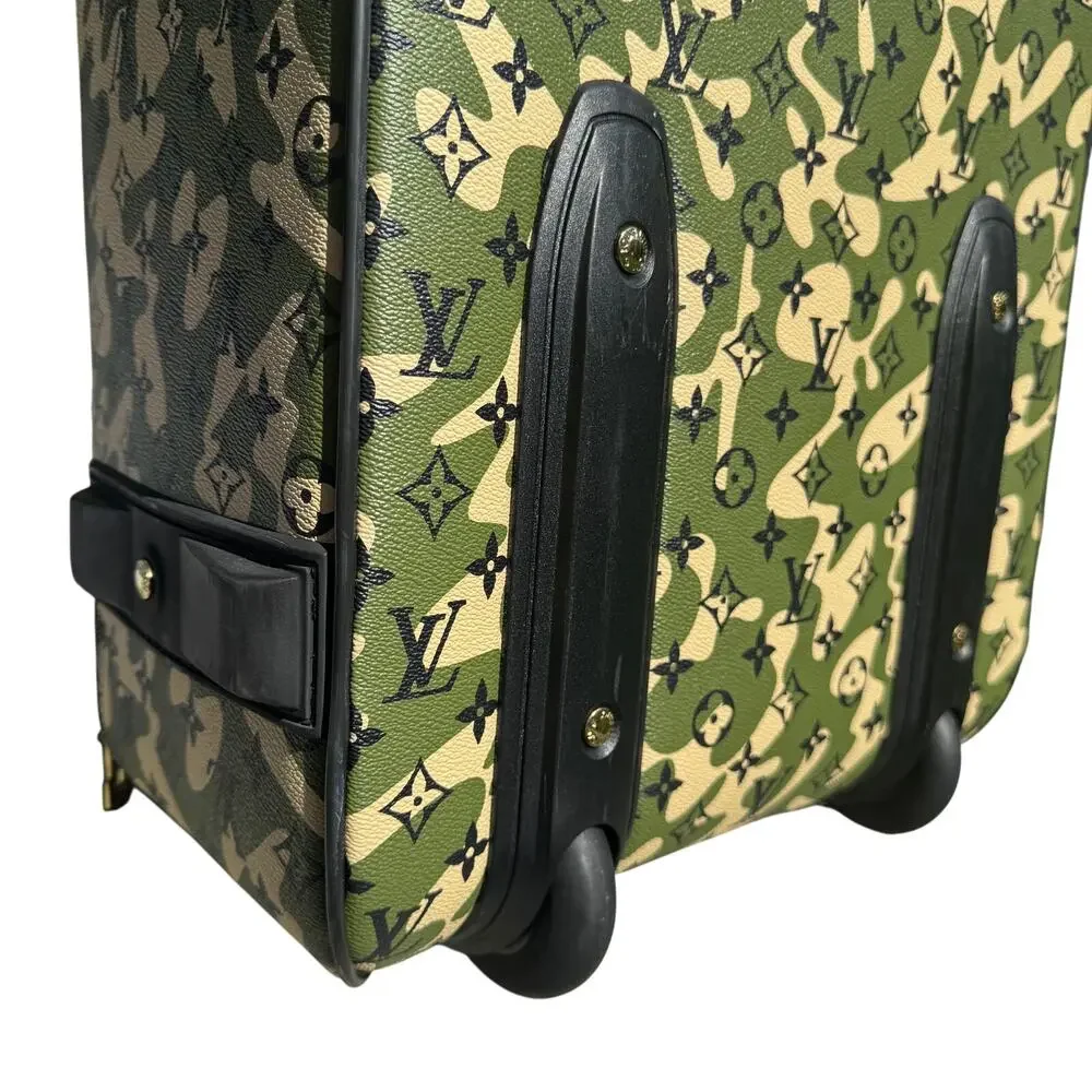 Louis Vuitton Monogramouflage Pegase Suitcase 60 Monogram Camo LV Travel Luggage - Picture 13 of 16